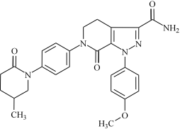 阿哌沙班杂质4(BMS-728626-01)