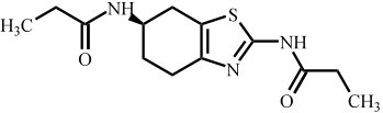 (R) -N,N'-(4,5,6,7-四氢苯并噻唑-2,6-二基)二丙胺