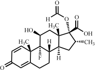 地塞米松17-甲酰氧基-17-酸