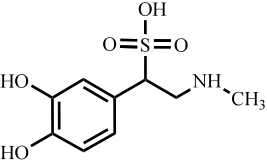 rac-肾上腺素EP杂质F(肾上腺素磺酸)