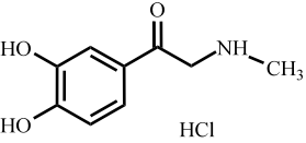 肾上腺素EP杂质C盐酸盐