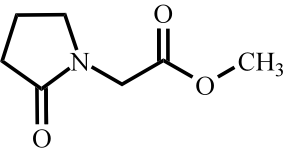 吡拉西坦EP杂质B(甲基(2-氧吡咯烷-1-基)醋酸酯)