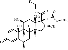 氟替卡松杂质(17-丙酸)
