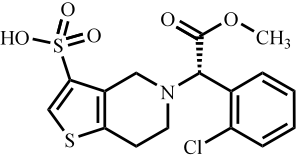 氯吡格雷3-磺化杂质