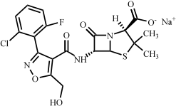 5-羟甲基氟氯西林