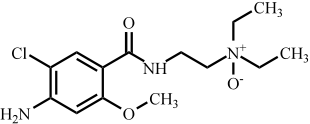 甲氧氯普胺EP杂质G(甲氧氯普胺N-氧化物)