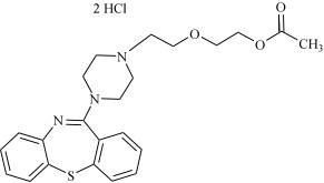 喹硫平EP杂质A DiHCl(奎硫平O-乙酰基杂质DiHCl)