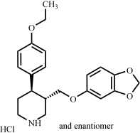 反式盐酸帕罗西汀半水杂质C HCl