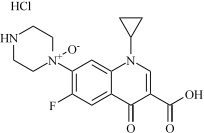 环丙沙星N-氧化物HCl