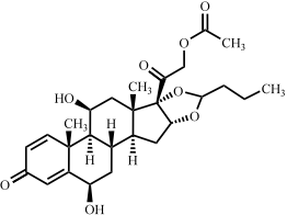 6-β-羟基21-乙酰氧基布地奈德
