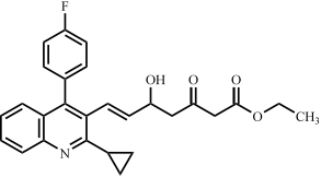 匹伐他汀3-氧基乙酯