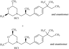 阿莫罗芬 EP杂质E HCl(反式Amorolfine HCl)(非对映异构体混合物)