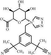 阿那曲唑N-葡萄糖醛酸