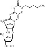 2'-(5'-脱氧-β-D-呋喃甲酰)卡培他滨