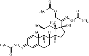 11β,17-二羟孕酮-1,4-二烯-3,20-二咪唑-21-乙酸酯