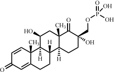 11β,17-α-二羟基-17-[(膦酰氧基)甲基]-D-同雄甾-1,4-二烯-3,17a-二酮