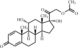 11-肾上腺素泼尼松龙21-乙酸酯