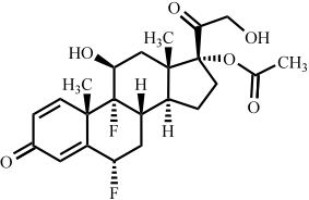 17-醋酸二氟泼尼松龙