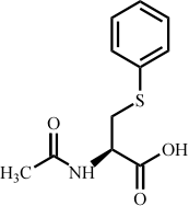 L-苯巯基尿酸