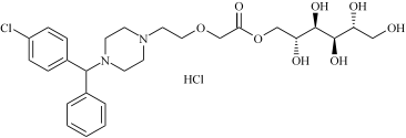 西替利嗪山梨醇酯杂质HCl(非对映体混合物)