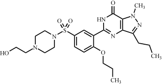 丙氧基苯基羟基西地那非同系物