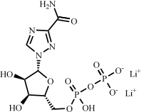 利巴韦林5'-二磷酸锂盐