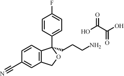 (R)-N-二地甲基西酞普兰草酸盐