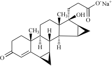 屈螺酮酸钠盐