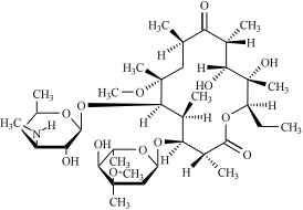 克拉霉素EP杂质D(N-甲基克拉霉素)