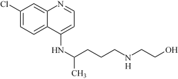 硫酸羟氯喹EP杂质C(去乙基羟氯喹)
