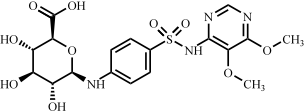 磺胺多辛-N-葡萄糖醛酸苷